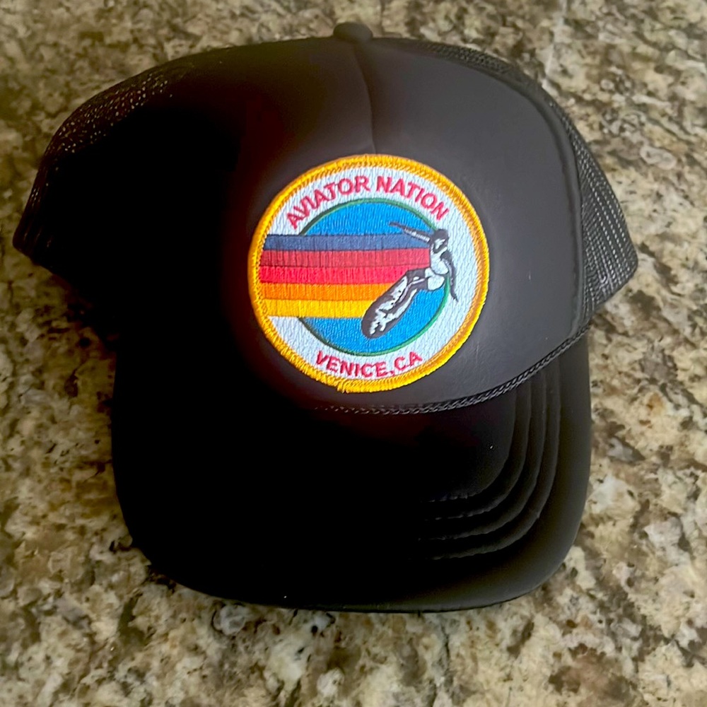 Brand new never worn youth Aviator Nation hat
